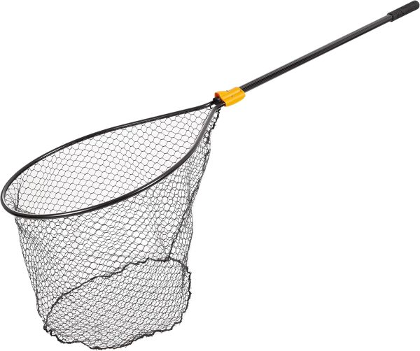 Frabill Conservation Slide Handle Net | Teardrop Hoop Size: 17" X 19" | Sliding Handle: 36" | Netting: Tangle-Free Micromesh | Net Depth: 16"