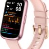 Health Fitness Tracker, Smart Watches for Women Men with 24/7 Heart Rate Blood Oxygen Monitor, Sleep Tracker, Calories & Pedometer, IP68 Waterproof Activity Trackers & Fitness Watch for Android&iPhone