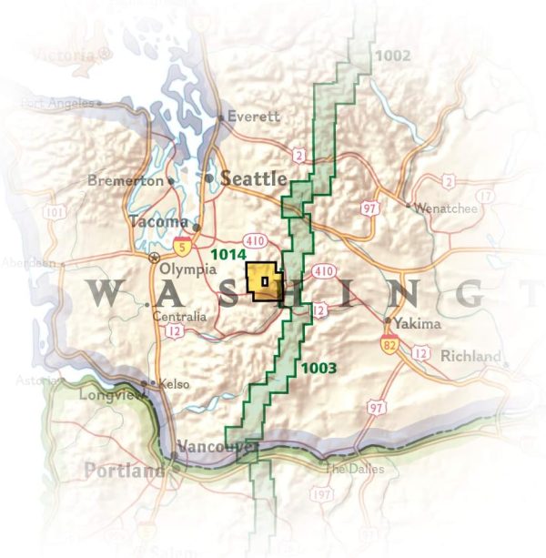 Wonderland Trail Map (National Geographic Topographic Map Guide, 1014) - Image 4